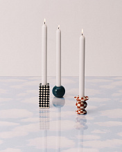 Набор из 3-х подсвечников Candle holder set/3 Chessboard Les Objets Mouleversants, Serax