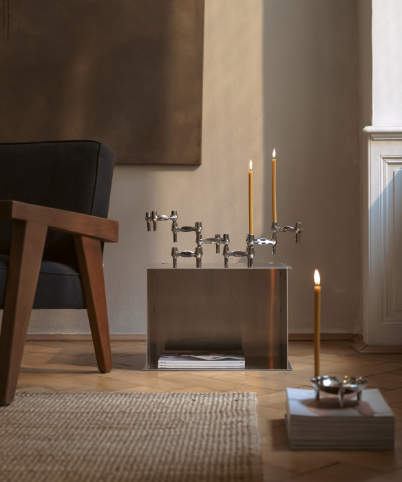 Набор из 3-х подсвечников BMF Candle Holder Set w/3 pcs, STOFF Nagel