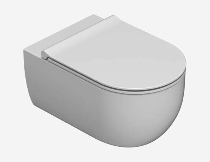 Подвесной унитаз Mode безободковый с сиденьем soft-close, Ceramica Globo