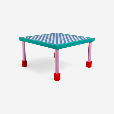 Обеденный стол Supertable Blue Stripes 
