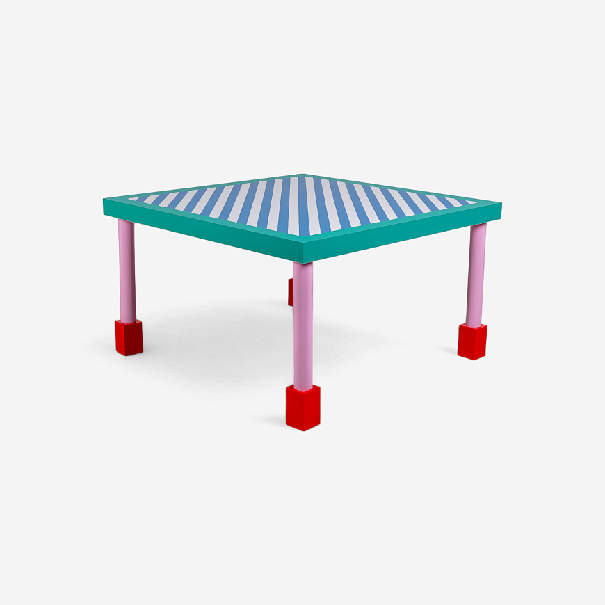 Обеденный стол Supertable Blue Stripes, Seletti