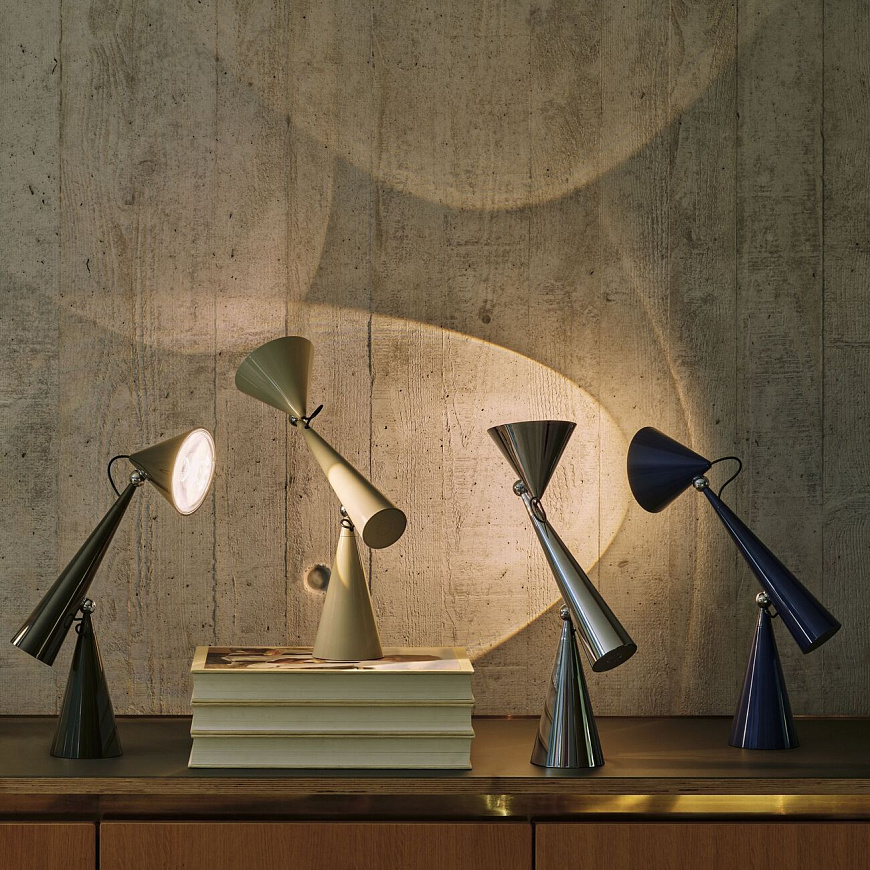Настольная лампа Pose Task Light Indigo, Tom Dixon