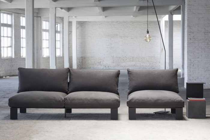 Уличная двухместная скамья с подушками Bench Two Seater Incl Cushion Outdoor, Serax