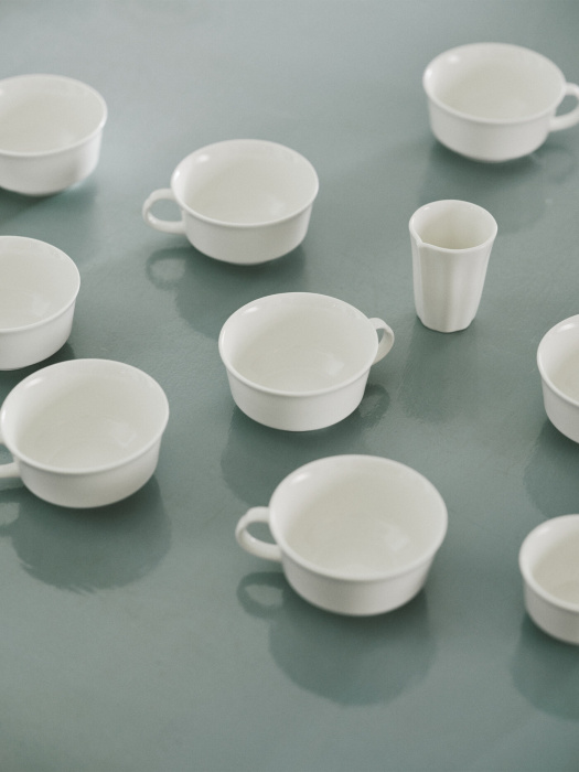 Кофейная чашка Coffee Cup White Silhouette, Serax