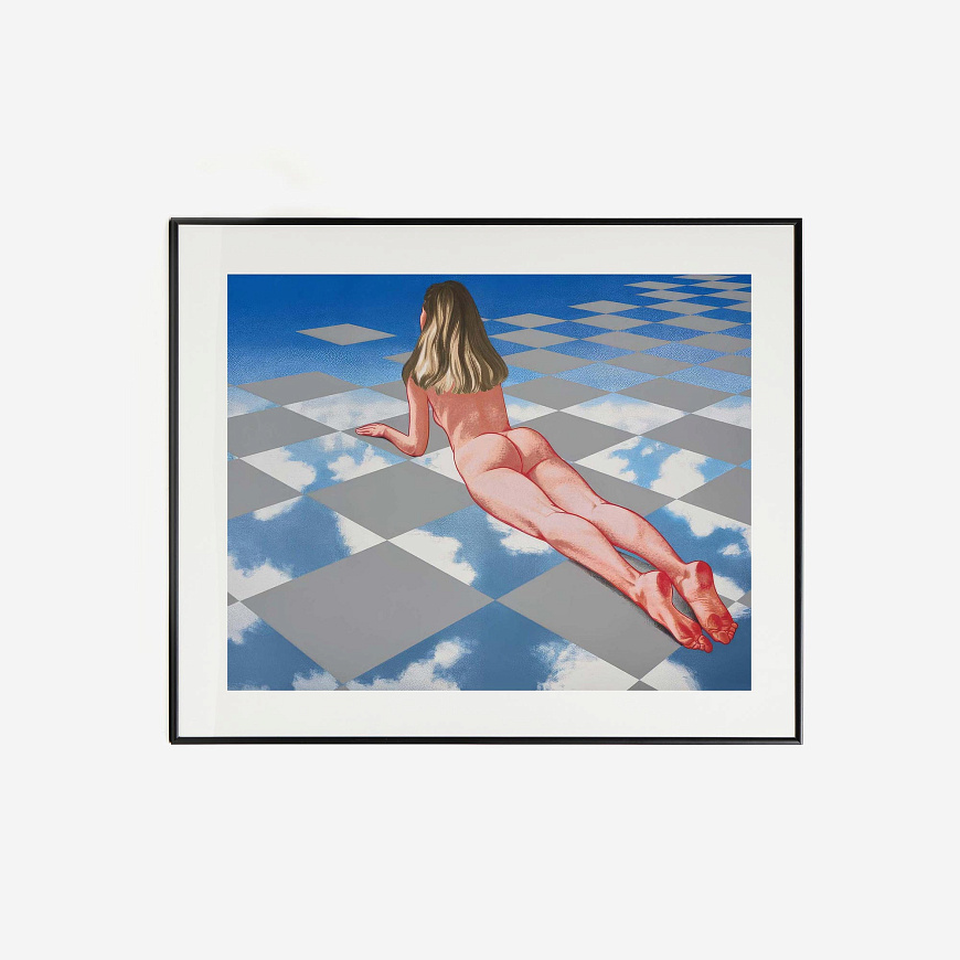 Шелкография «Женщина и система», Masha Yankovskaya