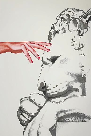 Шелкография "Сила 2", Masha Yankovskaya