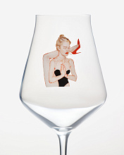 Набор бокалов для вина Неравный брак, Masha Yankovskaya