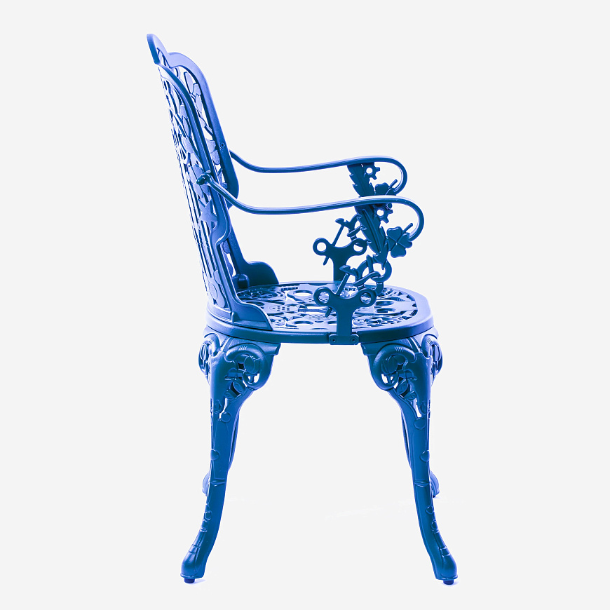 Стул Aluminium Blue, Seletti
