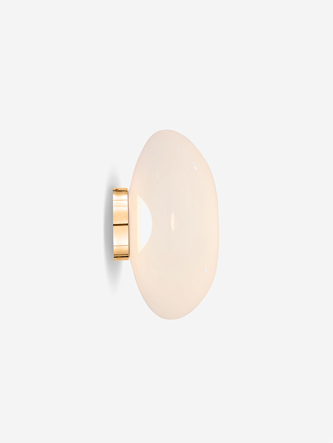 Настенный/Потолочный светильник Melt LED Surface Opal/Gold, Tom Dixon