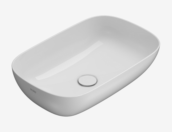 Накладная раковина T-Edge Le Ciotole прямоугольная, Ceramica Globo