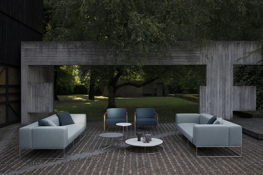 Уличное кресло Kasumi Armchair Outdoor, Living Divani
