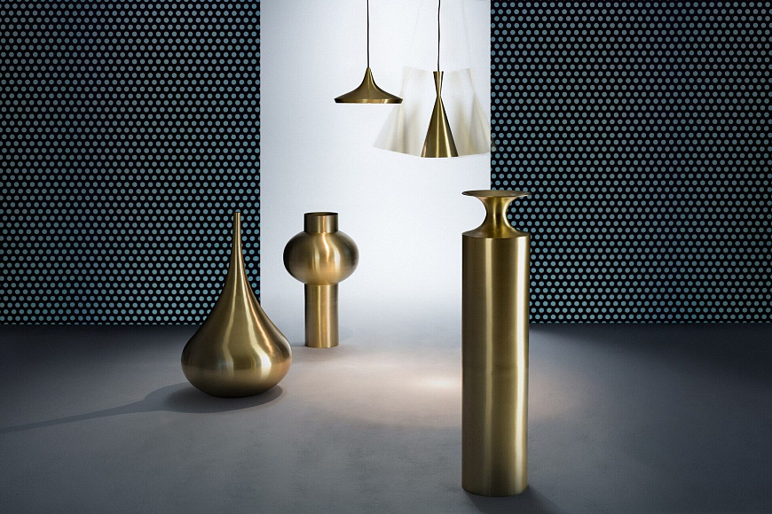 Подвесной светильник Beat Tall Brass LED, Tom Dixon