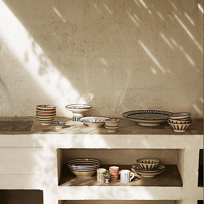Глубокая тарелка Moroccan Ceramics Tray 