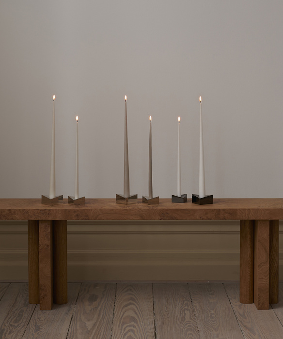 Подсвечник Stoff Nagel Reflect Candle Holder, Chrome, STOFF Nagel