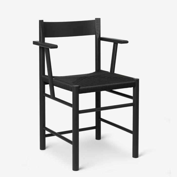 Стул с подлокотниками F Chair, Brdr. Krüger