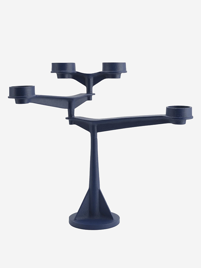 Подсвечник Spin Mini Blue, Tom Dixon