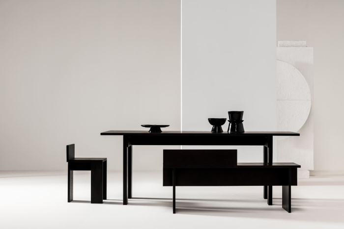 Стол Table Rectangular 02 Ebony Jeanne, Serax