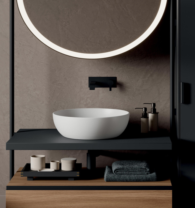 Накладная раковина без перелива Ovvio Bacinella Washbasin, NIC Design