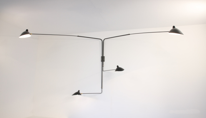 Бра Four-Arm Rotating Wall Sconce, Serge Mouille