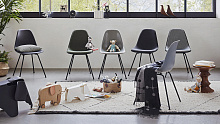 Стул Eames Plastic Side Chair RE DSX, Vitra