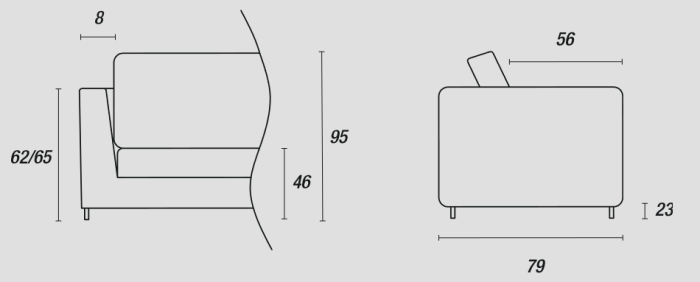 Кресло Ray, Ditre Italia
