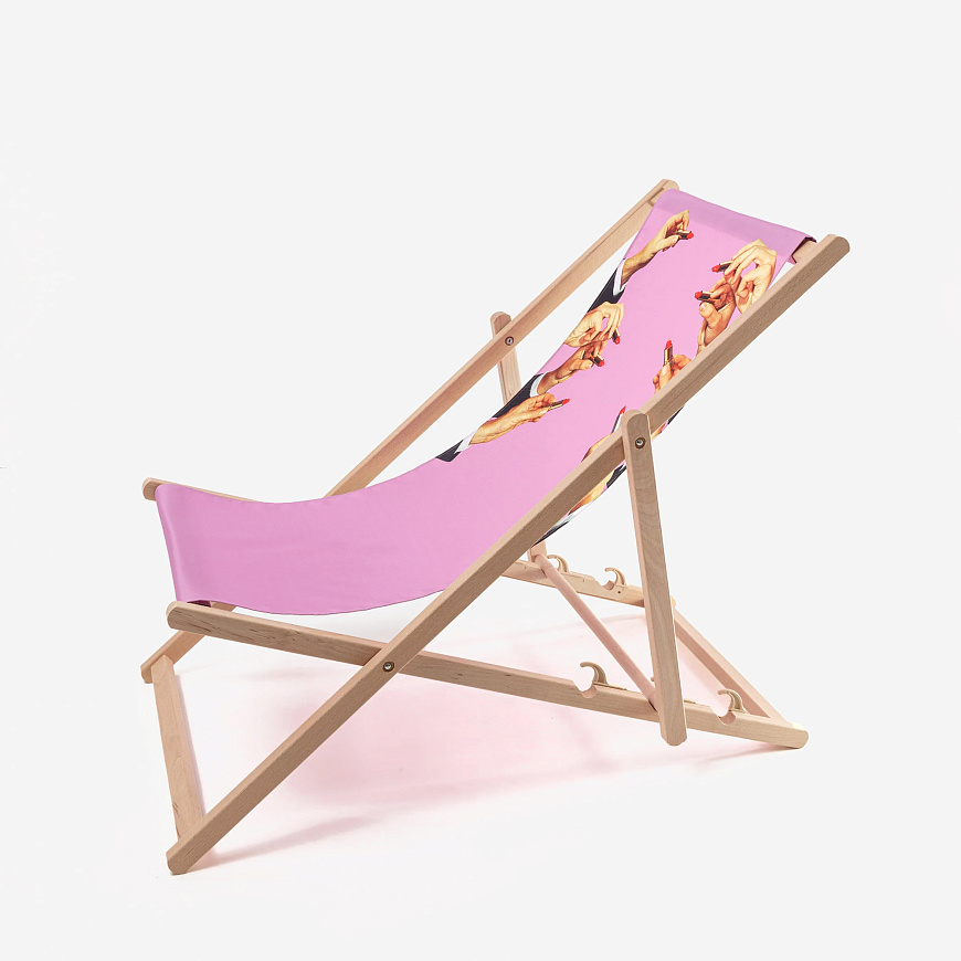 Шезлонг Lipstick Pink, Seletti
