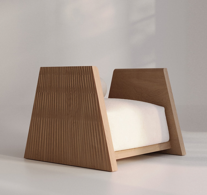 Кресло Ozawa Armchair, MODÉNATURE