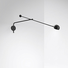 Настенный светильник Ixa Arm Anthracite, Artemide