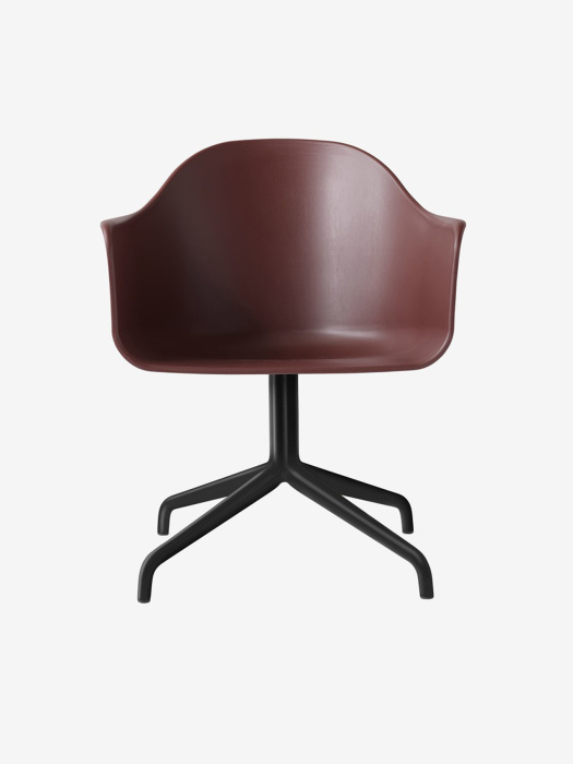 Стул Harbour Dining Chair, Star Base, Plastic, Black aluminium, Audo Copenhagen (ex. Menu)