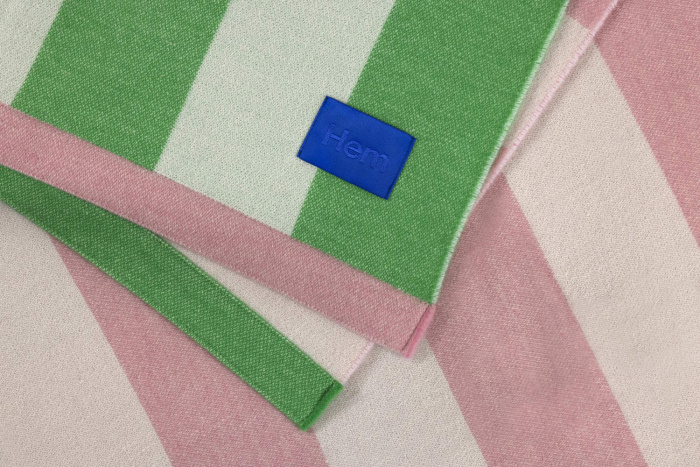 Плед Stripe, Hem