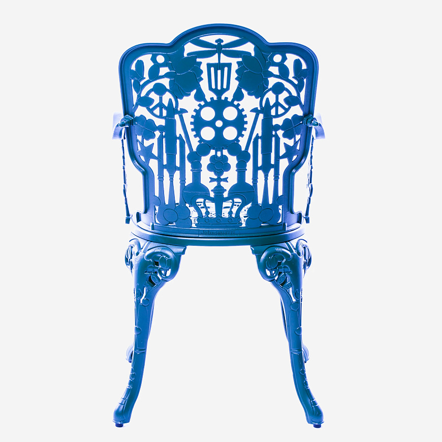 Стул Aluminium Blue, Seletti