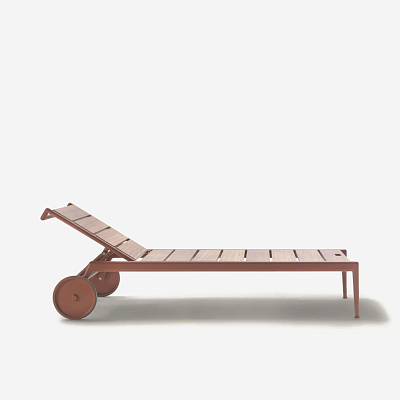 Уличный шезлонг Atlante Light / Wood  Уличный шезлонг Atlante Light / Wood