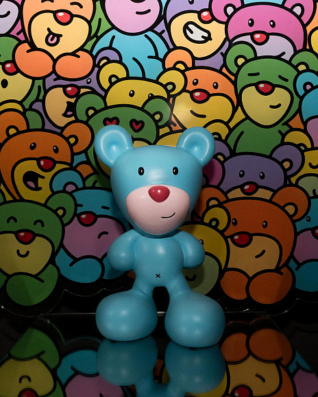 Скульптура Blue Bear, Seletti