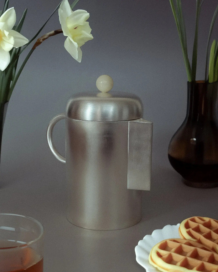 Кофейник Simple Coffee White, Natalia Criado