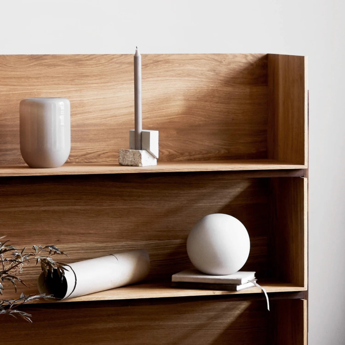 Подсвечник Offset Candleholder, Kristina Dam Studio