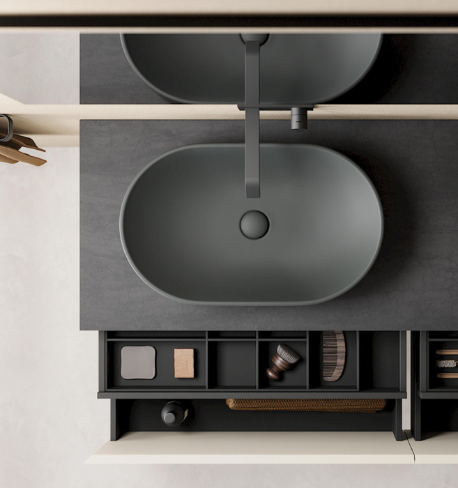 Накладная раковина без перелива Pin Washbasin, NIC Design