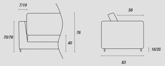 Кресло St.Tropez, Ditre Italia