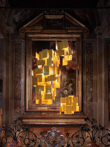 Подвесной светильник 1000 Karat Blau, Ingo Maurer