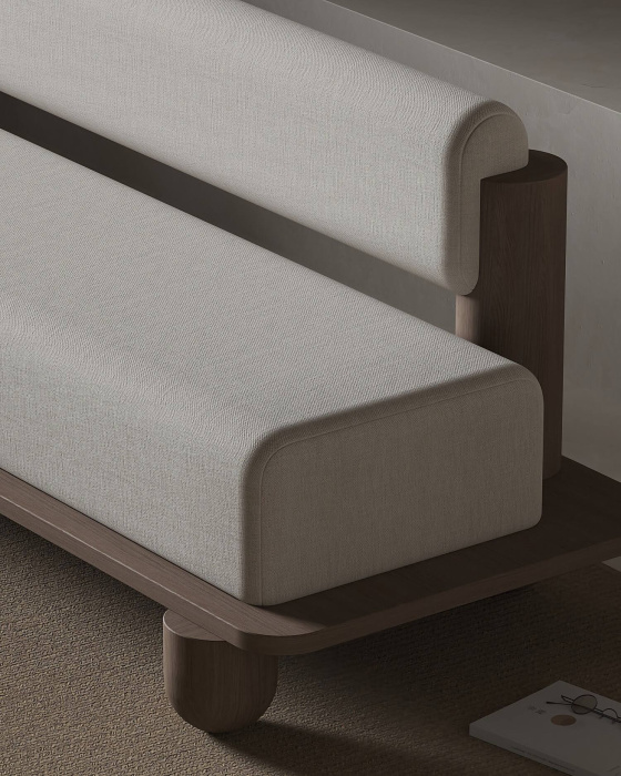 Диван Chai Sofa, MODÉNATURE