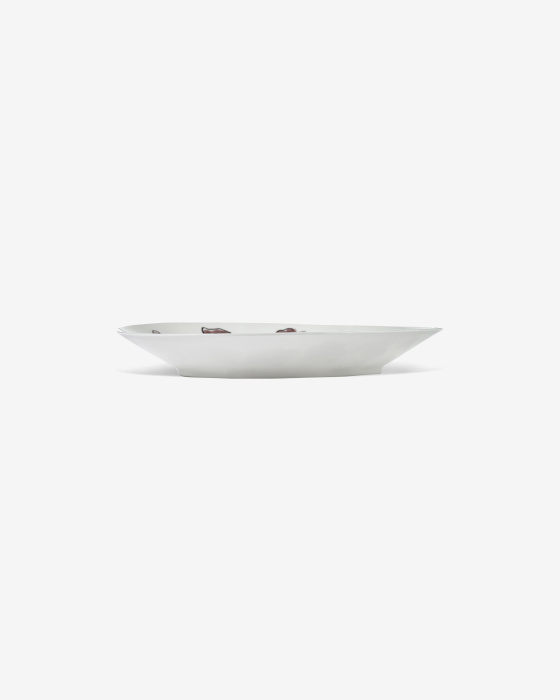 Набор из 2-х глубоких тарелок Deep Plate L Dark Viola Midnight Flowers, Serax
