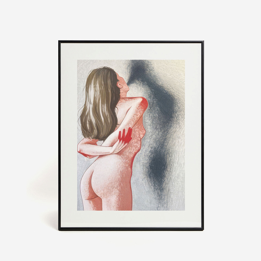 Шелкография «Тень», Masha Yankovskaya