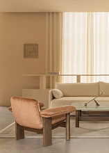 Кресло Brasilia Lounge Chair, Low Back, Textile, Audo Copenhagen (ex. Menu)