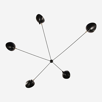 Бра Five-Arm Fixed Spider Wall Lamp 