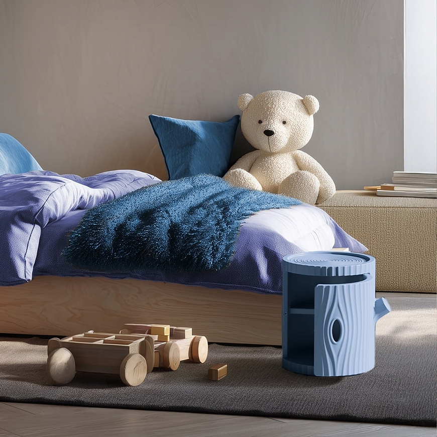 Тумба Tronco Light Grey, Qeeboo
