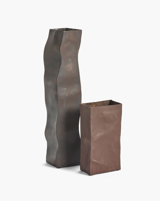 Ваза Vase Tide 01 Rust Metal Sculptures, Serax