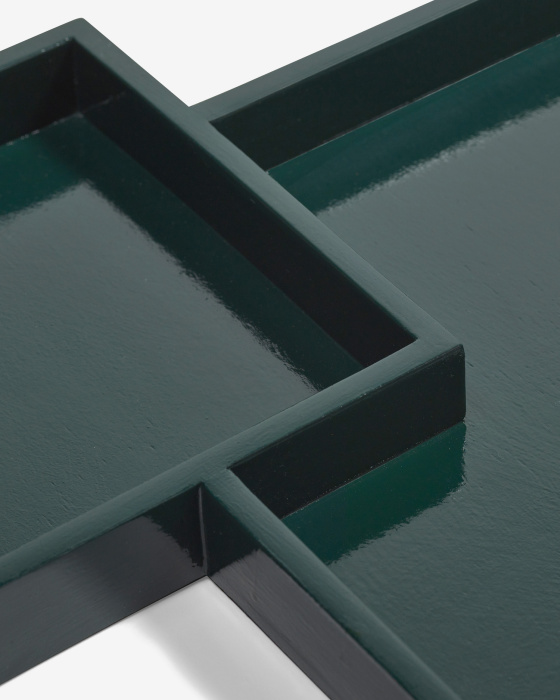 Поднос Tray Dark Green Cubit, Serax