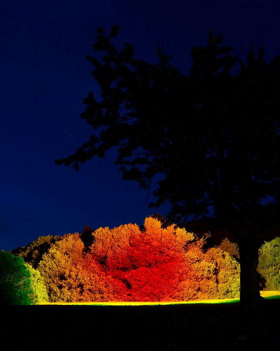 Уличный напольный светильник с поворотным механизмом Giga Outdoor, Halo Edition