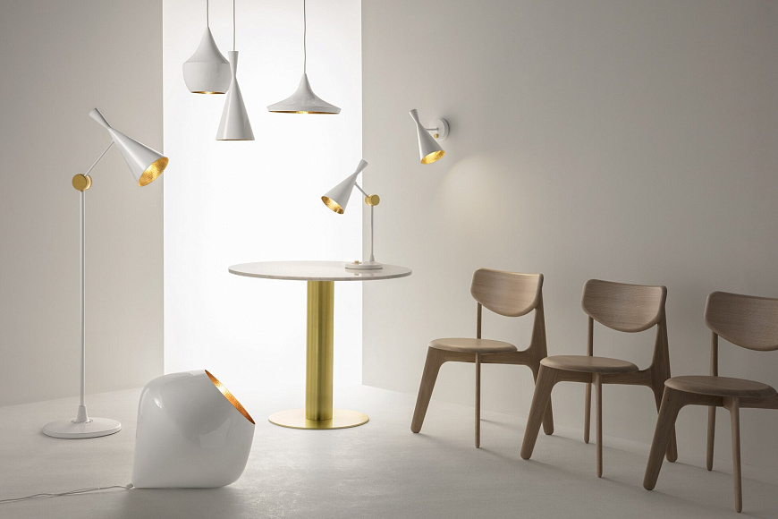 Подвесной светильник Beat Tall White LED, Tom Dixon