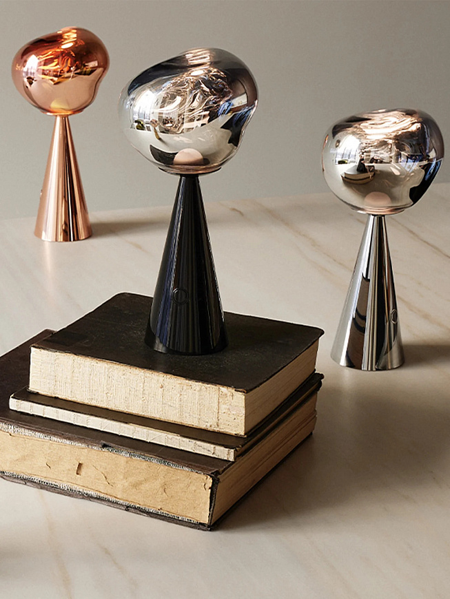Настольная лампа Melt copper, Tom Dixon