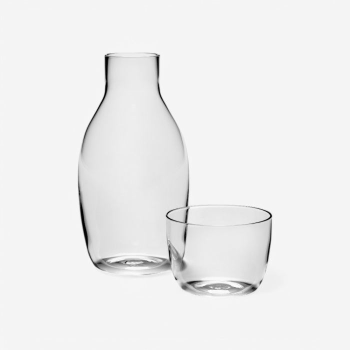Графин со стаканом Carafe With Glass Transparent Passe-Partout, Serax